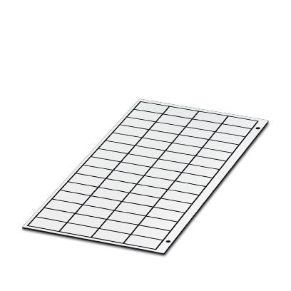 Phoenix Contact Graveermateriaal Gpe 22x12 WH cus