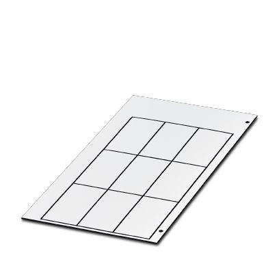 Phoenix Contact Graveermateriaal Gpe 52x26 WH cus