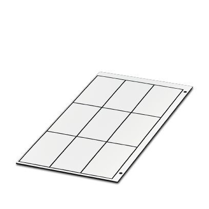 Phoenix Contact Graveermateriaal Gpe 60x30 WH cus