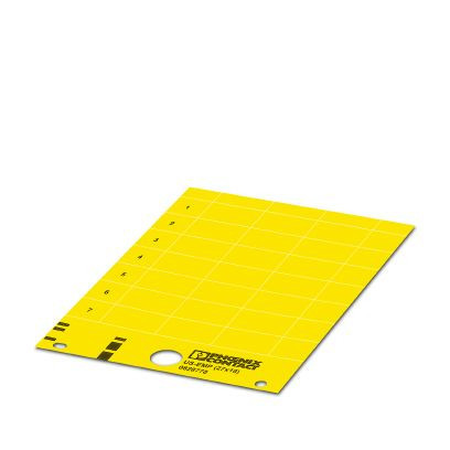 Phoenix Contact Inklikschildjes Us-Emp (27x18) ye cus