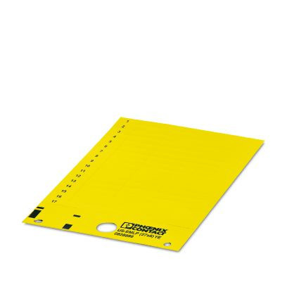 Phoenix Contact Kunststofschildje Us-Emlp (27x8) ye cus