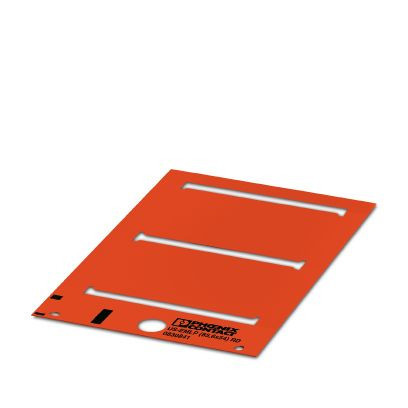 Phoenix Contact Kunststofschildje Us-Emlp (85,6x54) RD cus