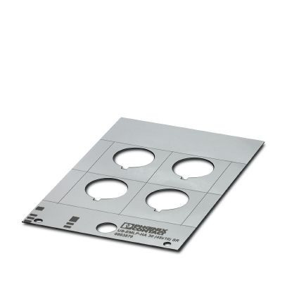 Phoenix Contact Kunststofschildje Us-Emlp-ha 30 (45x10) SR