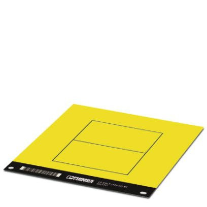 Phoenix Contact TEKSTSTR LSEMLP(100X60)YE