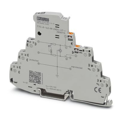 Phoenix Contact Overspanningsbeveiligingsmoduul TTC-6-1x2-M-24DC-ut-I