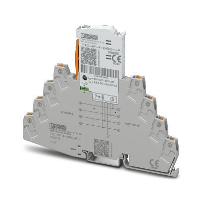 Phoenix Contact Overspanningsbeveiligingsmoduul TTC-6P-4-24DC-PT-I