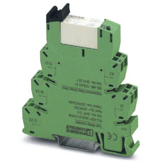 Phoenix Contact PLC schakelrelais nom.stuurstroomsp.24V DC 2 wiss.cont.