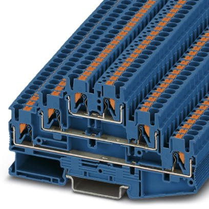 Phoenix Contact PT verbindingsrijgklem 0,14-2,5MM² eendr. 0,14-2,5MM² meerdr. blauw