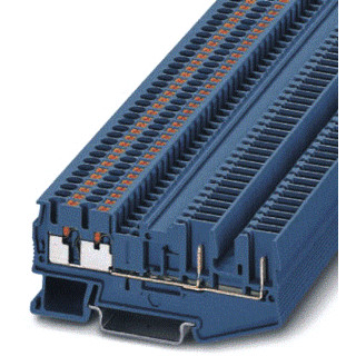 Phoenix Contact PT verbindingsrijgklem 0,14-2,5MM² eendr. 0,14-2,5MM² meerdr. blauw