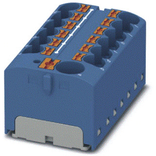 Phoenix Contact ptfix verbindingsrijgklem 0,2-6MM² eendr. blauw