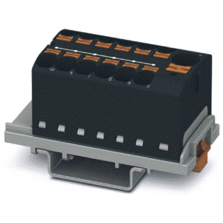 Phoenix Contact ptfix verbindingsrijgklem 0,2-6MM² eendr. zwart