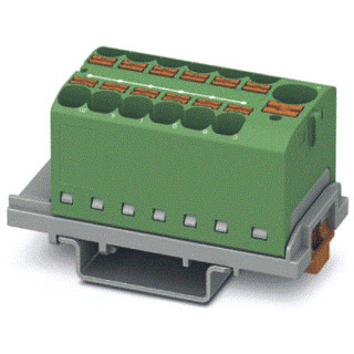 Phoenix Contact ptfix verbindingsrijgklem 0,2-6MM² eendr. groen