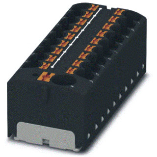 Phoenix Contact ptfix verbindingsrijgklem 0,2-6MM² eendr. zwart
