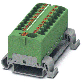 Phoenix Contact ptfix verbindingsrijgklem 0,2-6MM² eendr. geel