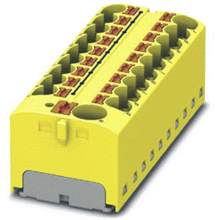 Phoenix Contact ptfix verbindingsrijgklem 0,2-6MM² eendr. geel