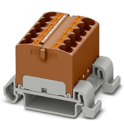 Phoenix Contact ptfix verbindingsrijgklem 0,2-6MM² eendr. bruin