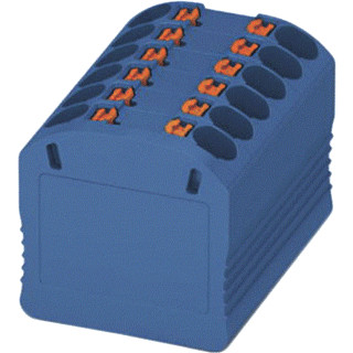 Phoenix Contact ptfix verbindingsrijgklem 0,14-1,5MM² eendr. 0,14-1,5MM² meerdr. blauw