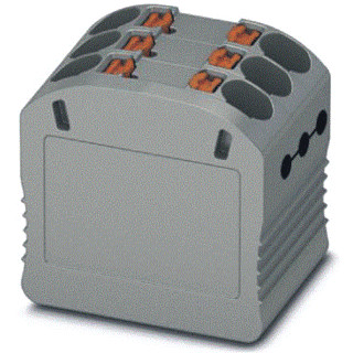 Phoenix Contact ptfix verbindingsrijgklem 0,14-4MM² eendr. 0,14-2,5MM² meerdr. bruin