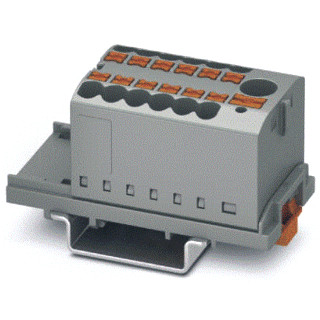 Phoenix Contact ptfix verbindingsrijgklem 0,14-4MM² eendr. 0,14-2,5MM² meerdr. grijs