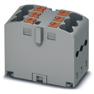 Phoenix Contact ptfix verbindingsrijgklem 0,14-4MM² eendr. 0,14-2,5MM² meerdr. grijs