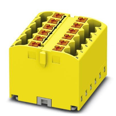 Phoenix Contact ptfix verbindingsrijgklem 0,14-4MM² eendr. 0,14-2,5MM² meerdr. geel