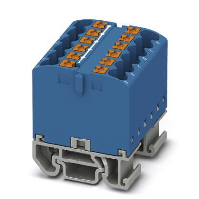 Phoenix Contact ptfix verbindingsrijgklem 0,14-4MM² eendr. 0,14-2,5MM² meerdr. blauw