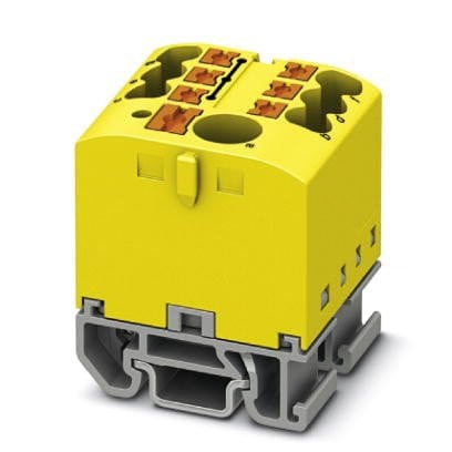 Phoenix Contact ptfix verbindingsrijgklem 0,14-4MM² eendr. 0,14-2,5MM² meerdr. geel