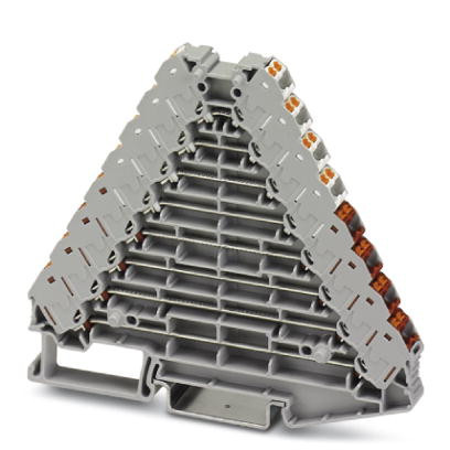 Phoenix Contact PTRV verbindingsrijgklem 0,14-1,5MM² eendr. 0,14-1,5MM² meerdr. grijs