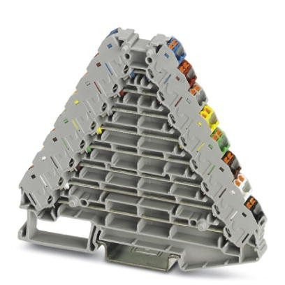 Phoenix Contact PTRV verbindingsrijgklem 0,14-1,5MM² eendr. 0,14-1,5MM² meerdr. grijs