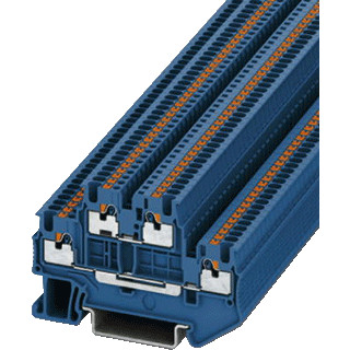 Phoenix Contact PTTB verbindingsrijgklem 0,14-1,5MM² eendr. 0,14-1,5MM² meerdr. blauw