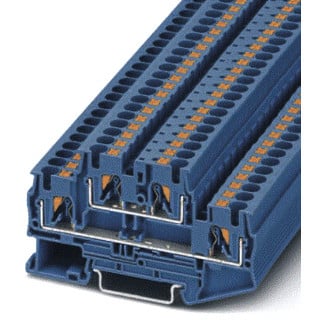 Phoenix Contact PTTB verbindingsrijgklem 0,2-4MM² eendr. 0,2-4MM² meerdr. blauw