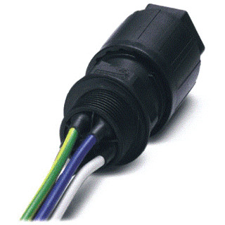 Phoenix Contact QPD apparatuuraansluiting voor insteekbare gebouwinstallatie 5P recht