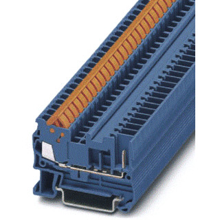 Phoenix Contact QTC verbindingsrijgklem 0,25-1,5MM² eendr. 0,25-1,5MM² meerdr. blauw