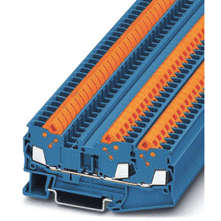Phoenix Contact QTC verbindingsrijgklem 0,5-2,5MM² eendr. 0,5-2,5MM² meerdr. blauw