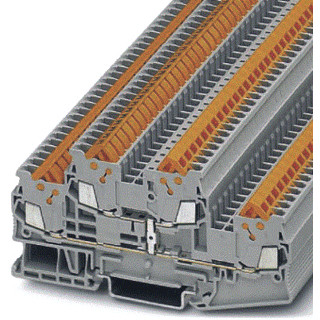 Phoenix Contact QTTCB verbindingsrijgklem 0,25-1,5MM² eendr. 0,25-1,5MM² meerdr. grijs