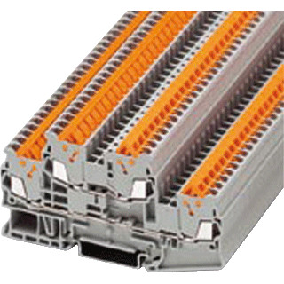 Phoenix Contact QTTCB verbindingsrijgklem 0,25-1,5MM² eendr. 0,25-1,5MM² meerdr. grijs