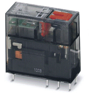 Phoenix Contact rel schakelrelais nom.stuurstroomsp.120V ac 2 wiss.cont.