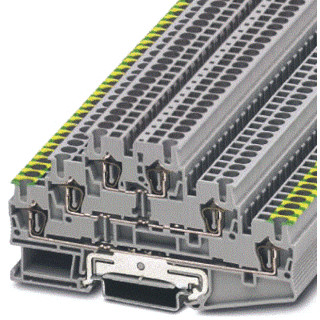 Phoenix Contact ST verbindingsrijgklem 0,08-4MM² eendr. 0,08-2,5MM² meerdr. grijs