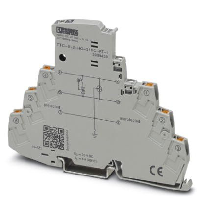 Phoenix Contact Overspanningsbeveiligingsmoduul TTC-6-2-HC-24DC-PT-I