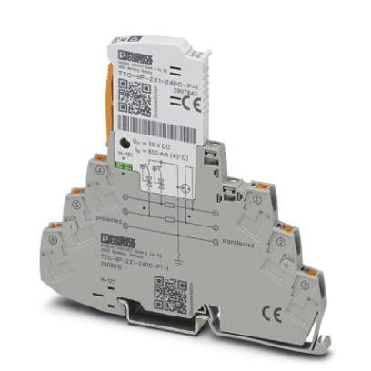 Phoenix Contact Overspanningsbeveiligingsmoduul TTC-6P-2x1-24DC-PT-I