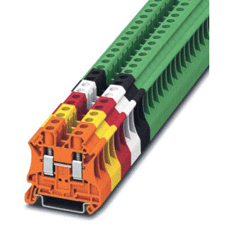Phoenix Contact ut verbindingsrijgklem 0,2-10MM² eendr. 0,2-10MM² meerdr. groen