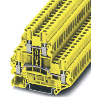 Phoenix Contact uttb verbindingsrijgklem 0,14-6MM² eendr. 0,14-6MM² meerdr. geel