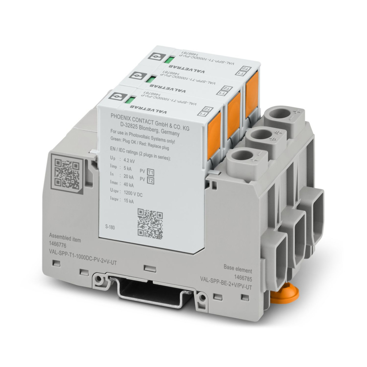 Phoenix Contact Val-SPP-T1-1000DC-PV-2+V-ut