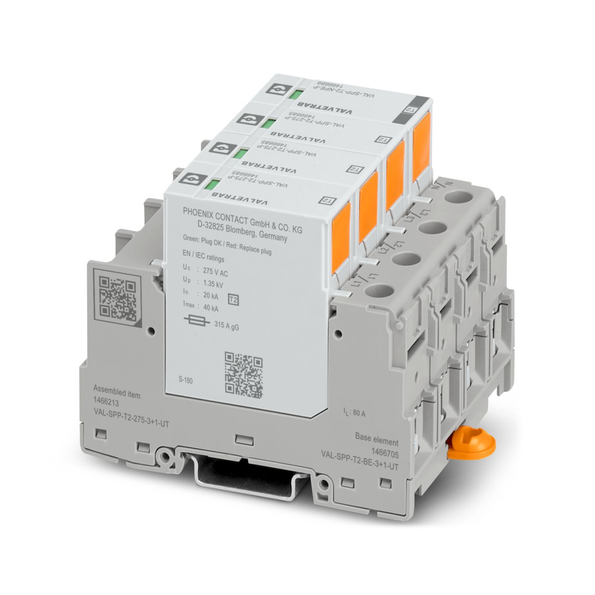 Phoenix Contact Val-SPP-T2-275-3+1-ut