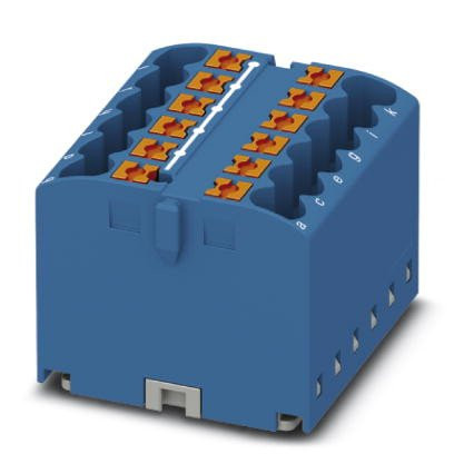 Phoenix Contact ptfix verbindingsrijgklem 0,14-4MM² eendr. 0,14-2,5MM² meerdr. blauw