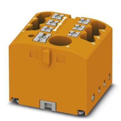 Phoenix Contact ptfix verbindingsrijgklem 0,14-4MM² eendr. 0,14-2,5MM² meerdr. oranje