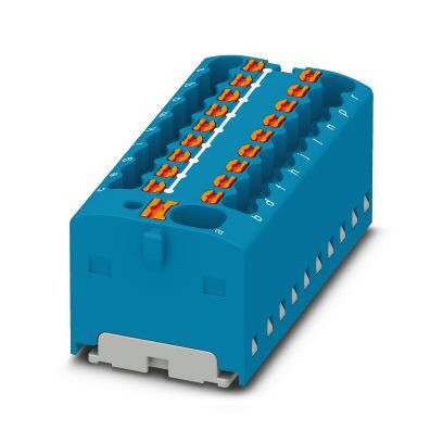 Phoenix Contact Verdelerblok Ptfix 4/18x1,5-G bu