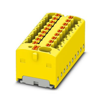 Phoenix Contact Verdelerblok Ptfix 4/18x1,5-G ye