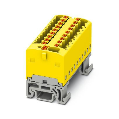 Phoenix Contact Verdelerblok Ptfix 4/18x1,5-ns15a ye