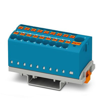 Phoenix Contact Verdelerblok Ptfix 6/18x2,5-NS35 bu LQ